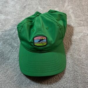 TaylorMade Golf Hat Mens OSFA Green Made 79 Sunset Patch Adjustable Cap